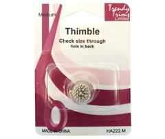 Thimble Metal Medium - Trendy trims