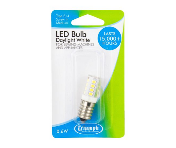Triumph Led Light Bulb - Screw In For Sewing Machines