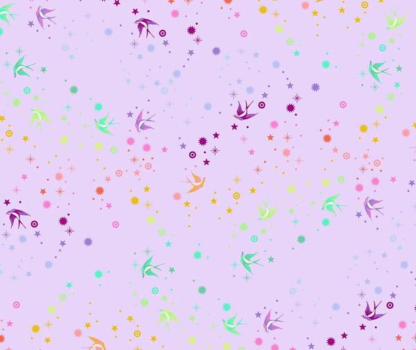 Tula Pink Fairy Dust 100% Cotton Fabric - 10cm Increments