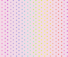 Hexy Rainbow 100% Cotton Fabric - 10cm Increments