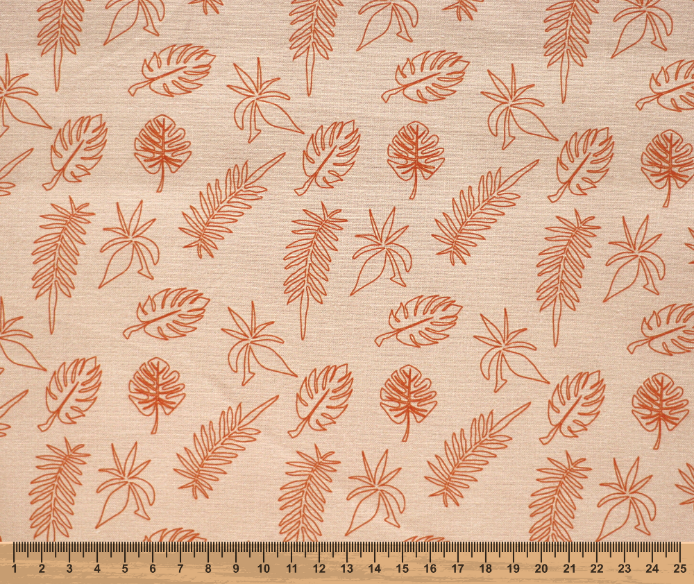 Wild Safari 100% Cotton Fabric - 10cm Increments