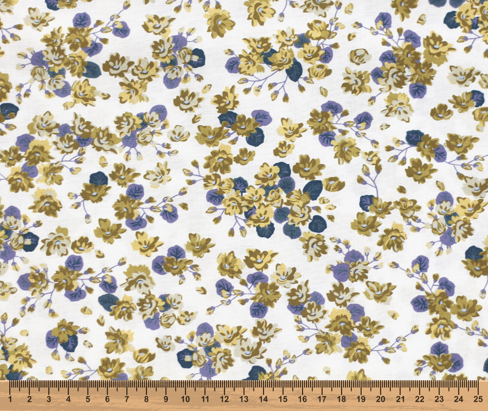 Winter Garden 100% Cotton Fabric