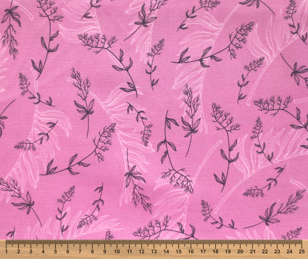 Winter Garden 100% Cotton Fabric - 10cm Increments