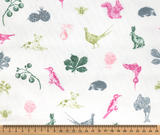 Winter Garden 100% Cotton Fabric - 10cm Increments