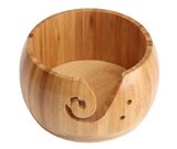 Wooden Yarn Bowl - Colour Bamboo