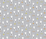 Woodland Friends 100% Cotton Fabric - 10cm Increments