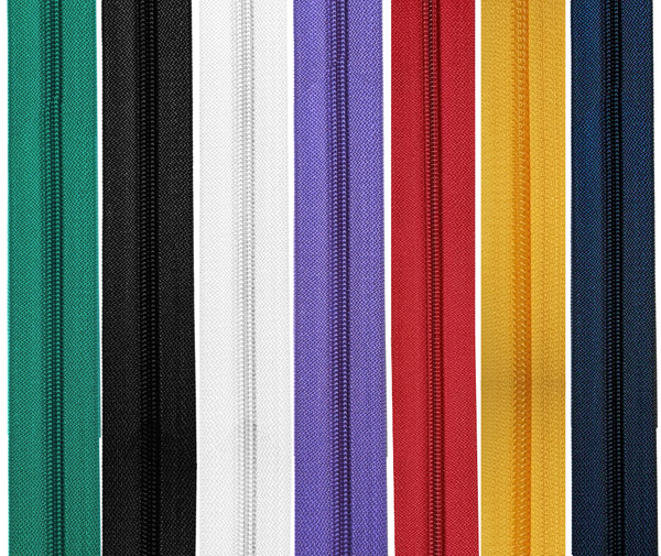 YKK 5 Coil Continuous Zip - Various Colours - 10cm Increments