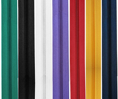 YKK 5 Coil Continuous Zip - Various Colours - 10cm Increments