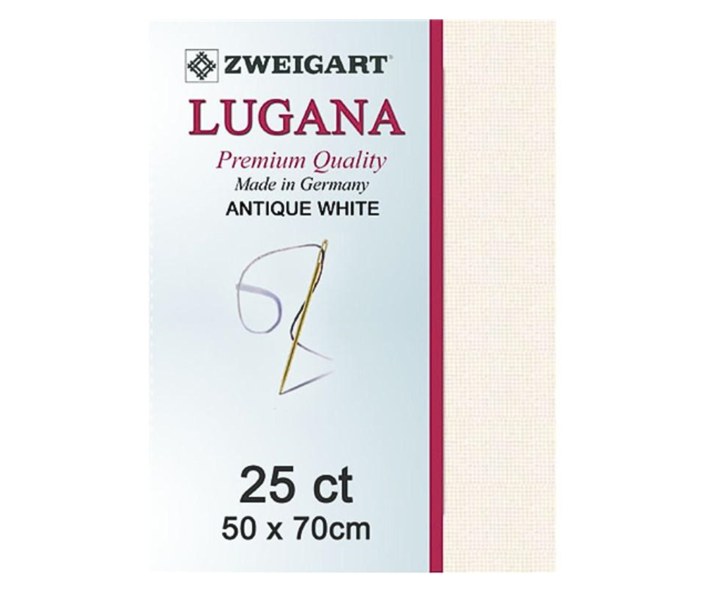 Zweigart Lugana Fat Quarter 25CT - Various Colours