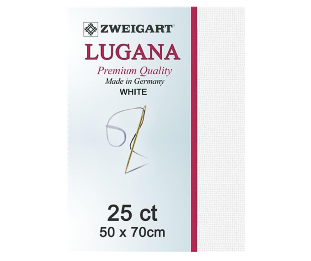 Zweigart Lugana Fat Quarter 25CT - Various Colours