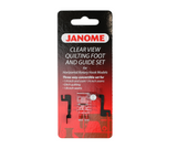Janome 1/4" Seam Foot - Clear View