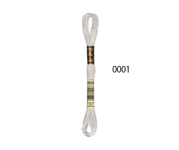 DMC Stranded Cotton - Hand Embroidery Thread - Colours #0001-0099