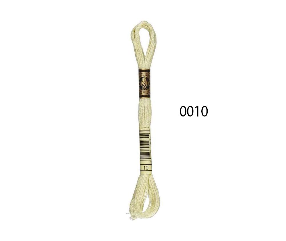 DMC Stranded Cotton - Hand Embroidery Thread - Colours #0001-0099