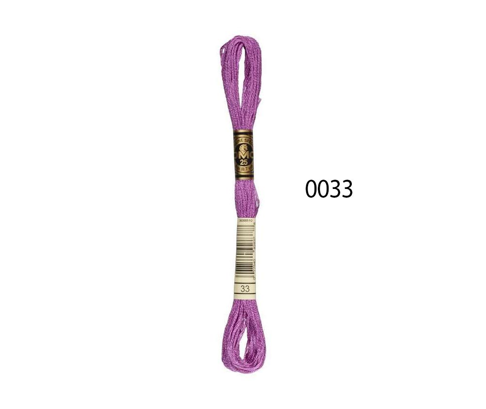 DMC Stranded Cotton - Hand Embroidery Thread - Colours #0001-0099