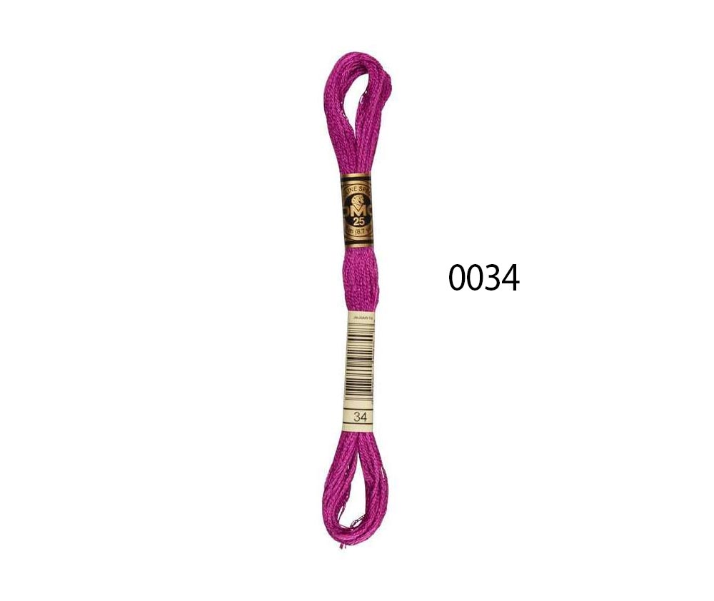 DMC Stranded Cotton - Hand Embroidery Thread - Colours #0001-0099