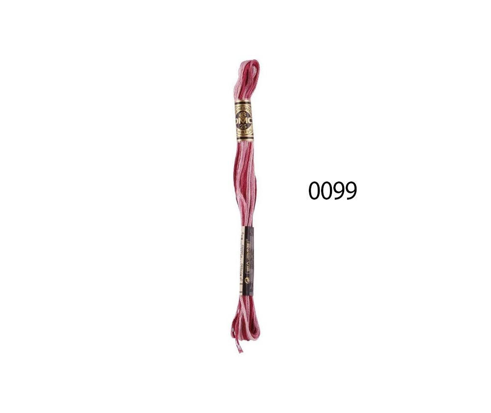 DMC Stranded Cotton - Hand Embroidery Thread - Colours #0001-0099