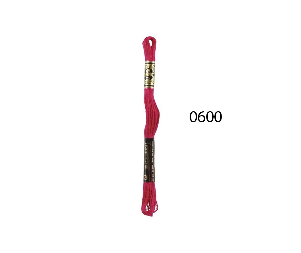 DMC Stranded Cotton - Hand Embroidery Thread - Colours #600-699