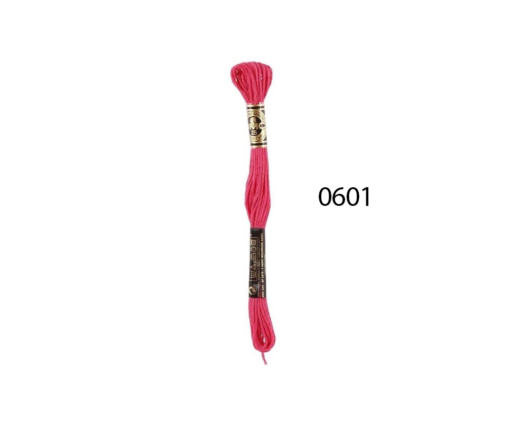 DMC Stranded Cotton - Hand Embroidery Thread - Colours #600-699