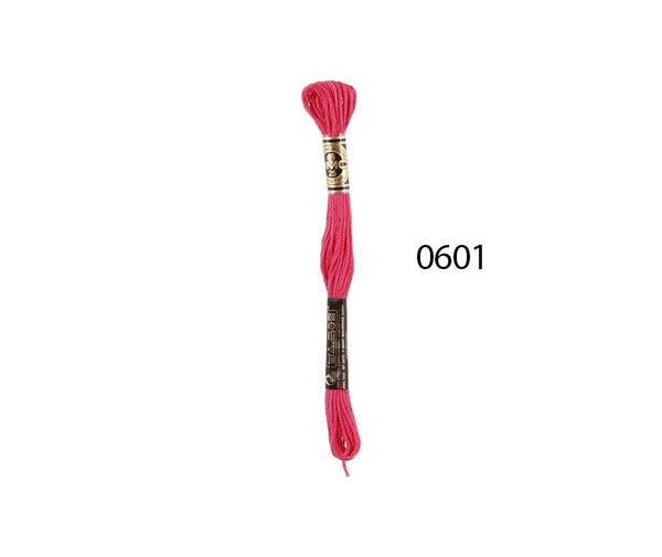 DMC Stranded Cotton - Hand Embroidery Thread - Colours #600-699