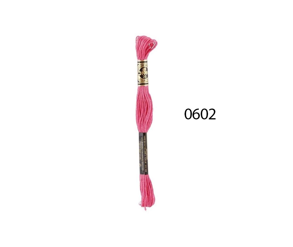 DMC Stranded Cotton - Hand Embroidery Thread - Colours #600-699