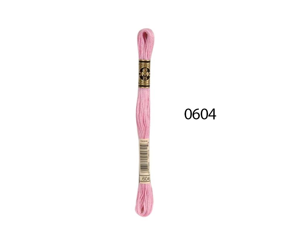 DMC Stranded Cotton - Hand Embroidery Thread - Colours #600-699