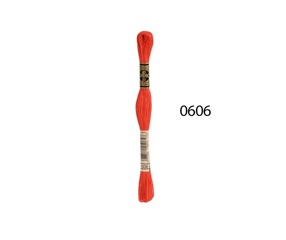 DMC Stranded Cotton - Hand Embroidery Thread - Colours #600-699