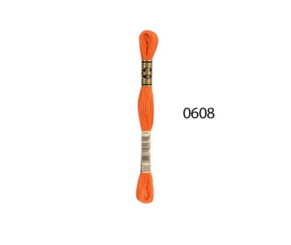 DMC Stranded Cotton - Hand Embroidery Thread - Colours #600-699
