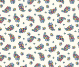 Liberty Portobello Paisley - 100% Cotton Fabric -  10cm Increments