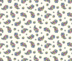 Liberty Portobello Paisley - 100% Cotton Fabric - 10cm Increments